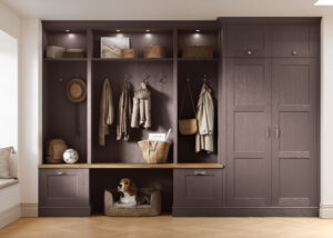 Fitted wardrobes and dressing room storage by Rooskey Kitchens